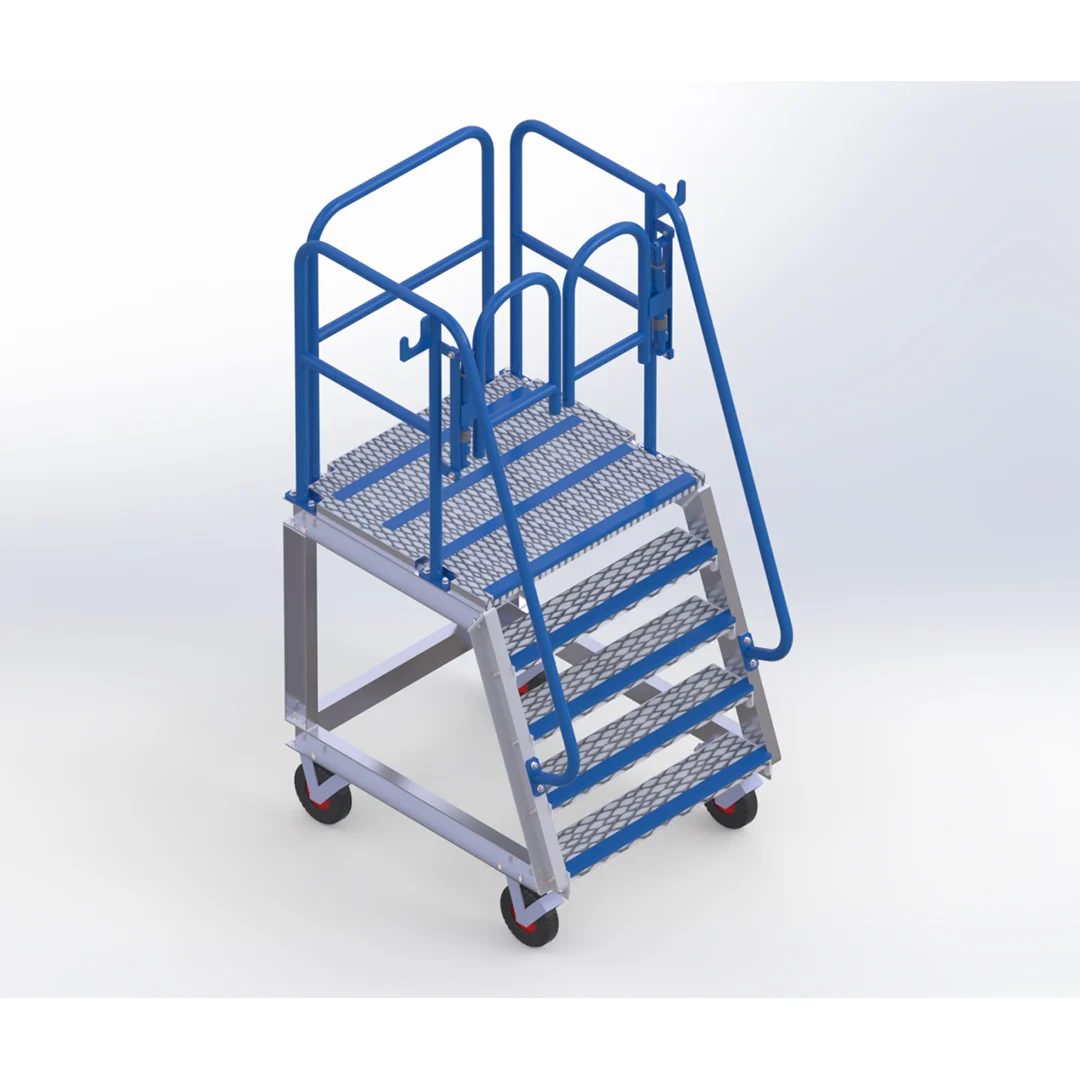 1200mm Wash Bay Platform Camera Isometric View