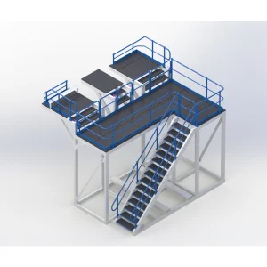 930E Rear Access Platform Camera Isometric View