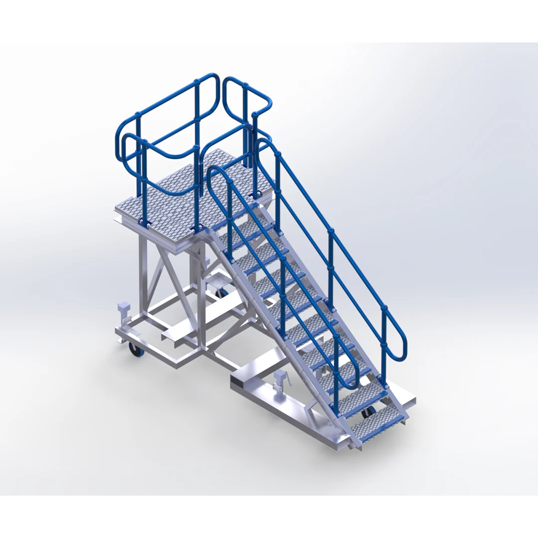 Drill Access Platform Camera Isometric View